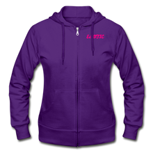 Load image into Gallery viewer, Gildan Heavy Blend Women's Zip Hoodie - purple