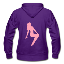 Load image into Gallery viewer, Gildan Heavy Blend Women's Zip Hoodie - purple