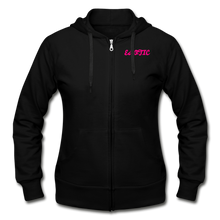 Load image into Gallery viewer, Gildan Heavy Blend Women's Zip Hoodie - black