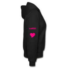 Load image into Gallery viewer, Gildan Heavy Blend Women's Zip Hoodie - black