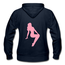 Load image into Gallery viewer, Gildan Heavy Blend Women's Zip Hoodie - navy