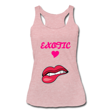 Load image into Gallery viewer, Women’s Tri-Blend Racerback Tank - heather dusty rose