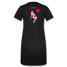 Load image into Gallery viewer, Women's T-Shirt Dress - black
