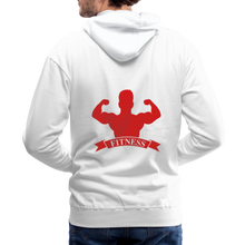 Load image into Gallery viewer, Men’s Premium Hoodie - white