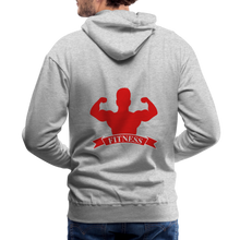 Load image into Gallery viewer, Men’s Premium Hoodie - heather gray