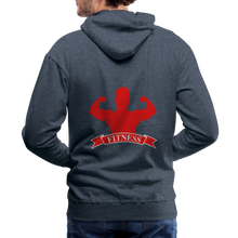 Load image into Gallery viewer, Men’s Premium Hoodie - heather denim