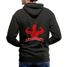 Load image into Gallery viewer, Men’s Premium Hoodie - charcoal gray