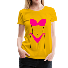 Load image into Gallery viewer, Women’s Premium T-Shirt - sun yellow