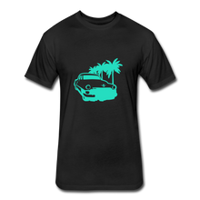 Load image into Gallery viewer, Fitted Cotton/Poly T-Shirt by Next Level - black