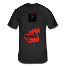 Load image into Gallery viewer, Fitted Cotton/Poly T-Shirt by Next Level - black