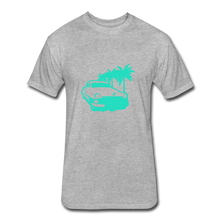 Load image into Gallery viewer, Fitted Cotton/Poly T-Shirt by Next Level - heather gray