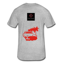 Load image into Gallery viewer, Fitted Cotton/Poly T-Shirt by Next Level - heather gray