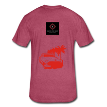 Load image into Gallery viewer, Fitted Cotton/Poly T-Shirt by Next Level - heather burgundy
