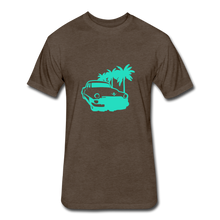 Load image into Gallery viewer, Fitted Cotton/Poly T-Shirt by Next Level - heather espresso