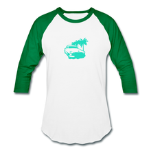 Load image into Gallery viewer, Baseball T-Shirt - white/kelly green