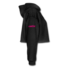 Load image into Gallery viewer, Women&#39;s Cropped Hoodie - deep heather
