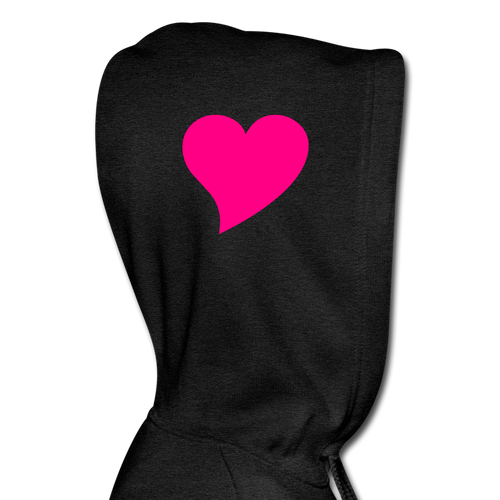 Women's Cropped Hoodie - deep heather