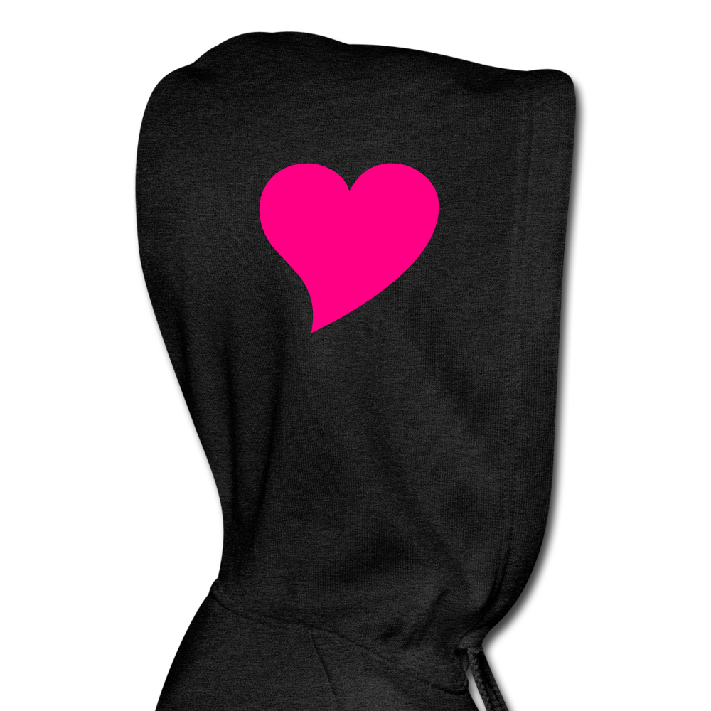 Women's Cropped Hoodie - deep heather