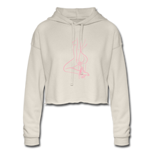Load image into Gallery viewer, Women&#39;s Cropped Hoodie - dust
