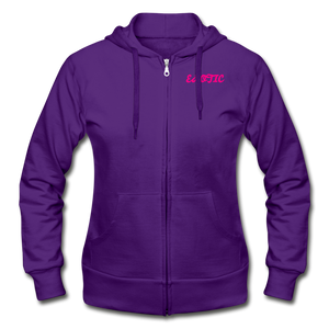 Gildan Heavy Blend Women's Zip Hoodie - purple