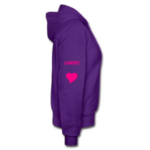 Gildan Heavy Blend Women's Zip Hoodie - purple