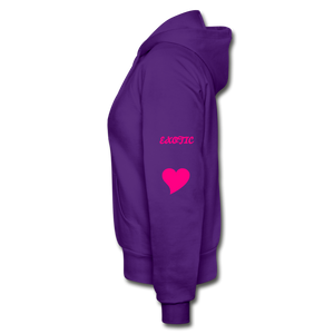 Gildan Heavy Blend Women's Zip Hoodie - purple
