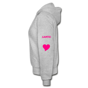 Gildan Heavy Blend Women's Zip Hoodie - heather gray