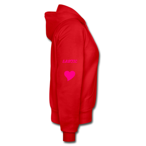 Gildan Heavy Blend Women's Zip Hoodie - red