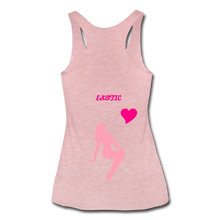 Load image into Gallery viewer, Women’s Tri-Blend Racerback Tank - heather dusty rose
