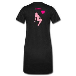 Women's T-Shirt Dress - black