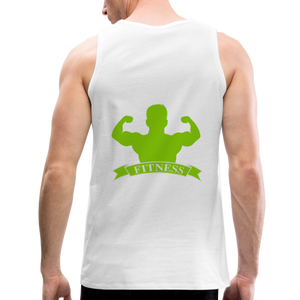 Men’s Premium Tank - white