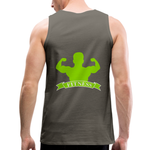 Men’s Premium Tank - asphalt gray