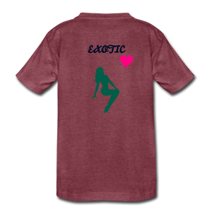 Toddler Premium T-Shirt - heather burgundy