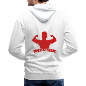 Men’s Premium Hoodie - white