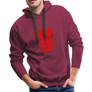 Men’s Premium Hoodie - burgundy