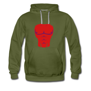 Men’s Premium Hoodie - olive green