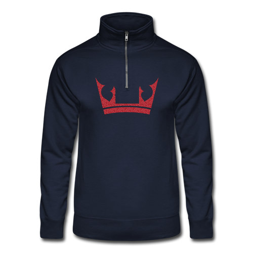 Hanes Quarter Zip Pullover - navy