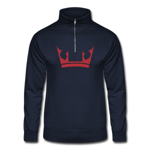 Hanes Quarter Zip Pullover - navy