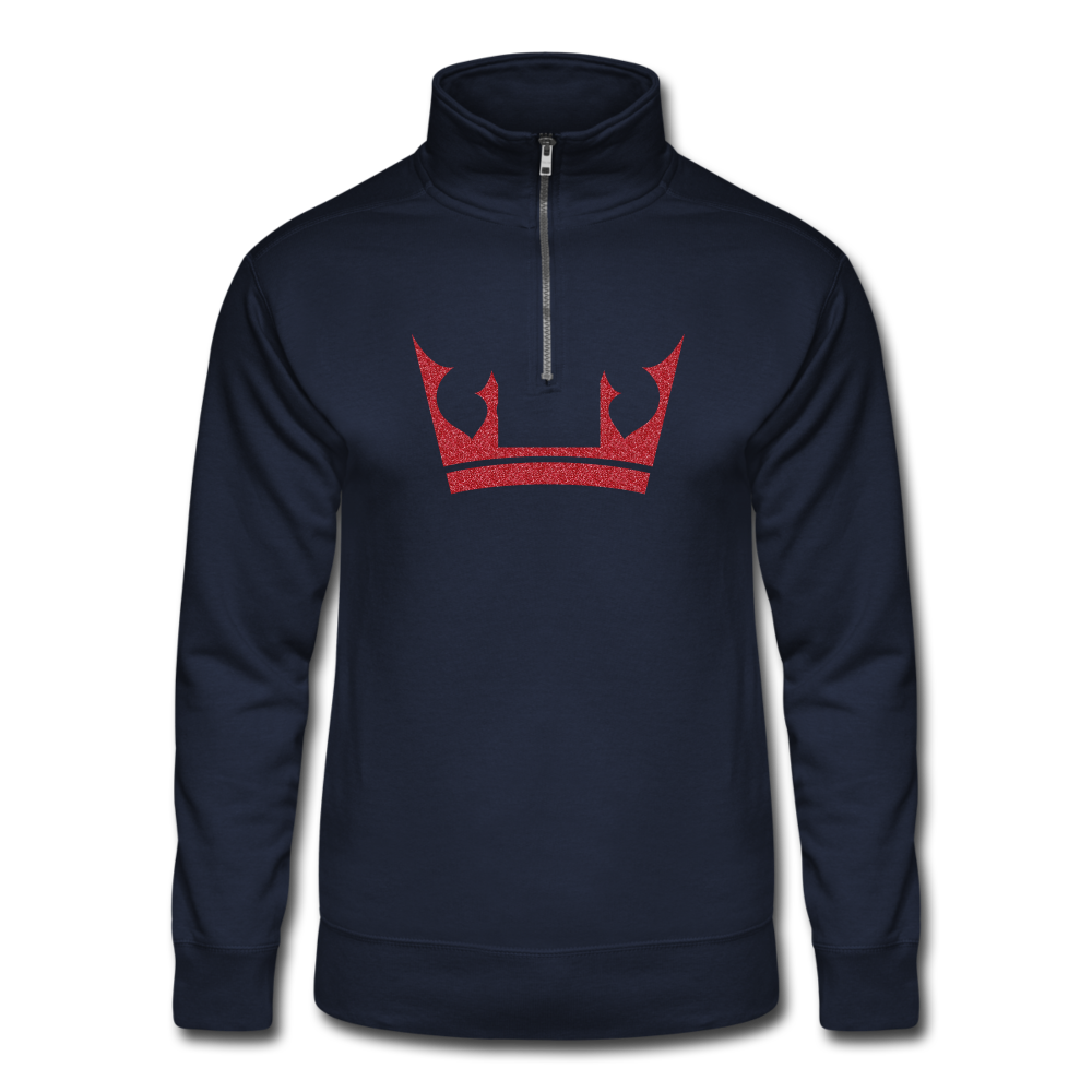 Hanes Quarter Zip Pullover - navy