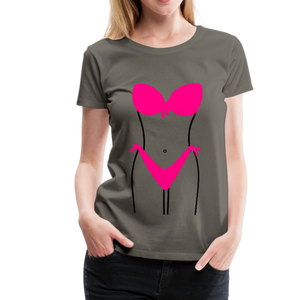 Women’s Premium T-Shirt - asphalt gray