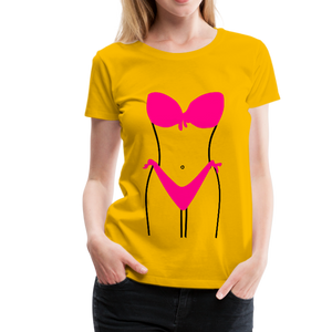 Women’s Premium T-Shirt - sun yellow