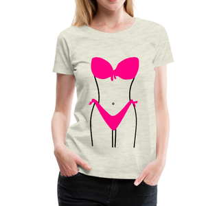 Women’s Premium T-Shirt - heather oatmeal