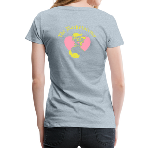 Women’s Premium T-Shirt - heather ice blue