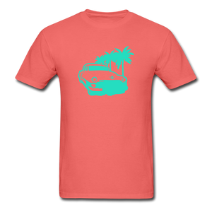 Unisex ComfortWash Garment Dyed T-Shirt - coral