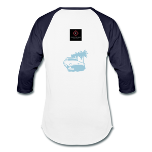 Baseball T-Shirt - white/navy