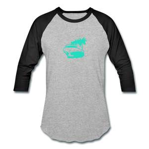 Baseball T-Shirt - heather gray/black