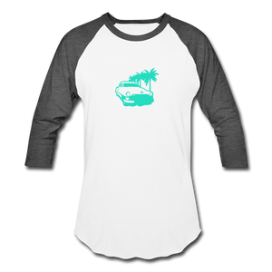 Baseball T-Shirt - white/charcoal