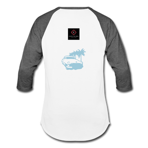 Baseball T-Shirt - white/charcoal