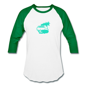 Baseball T-Shirt - white/kelly green