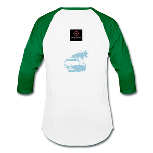 Baseball T-Shirt - white/kelly green